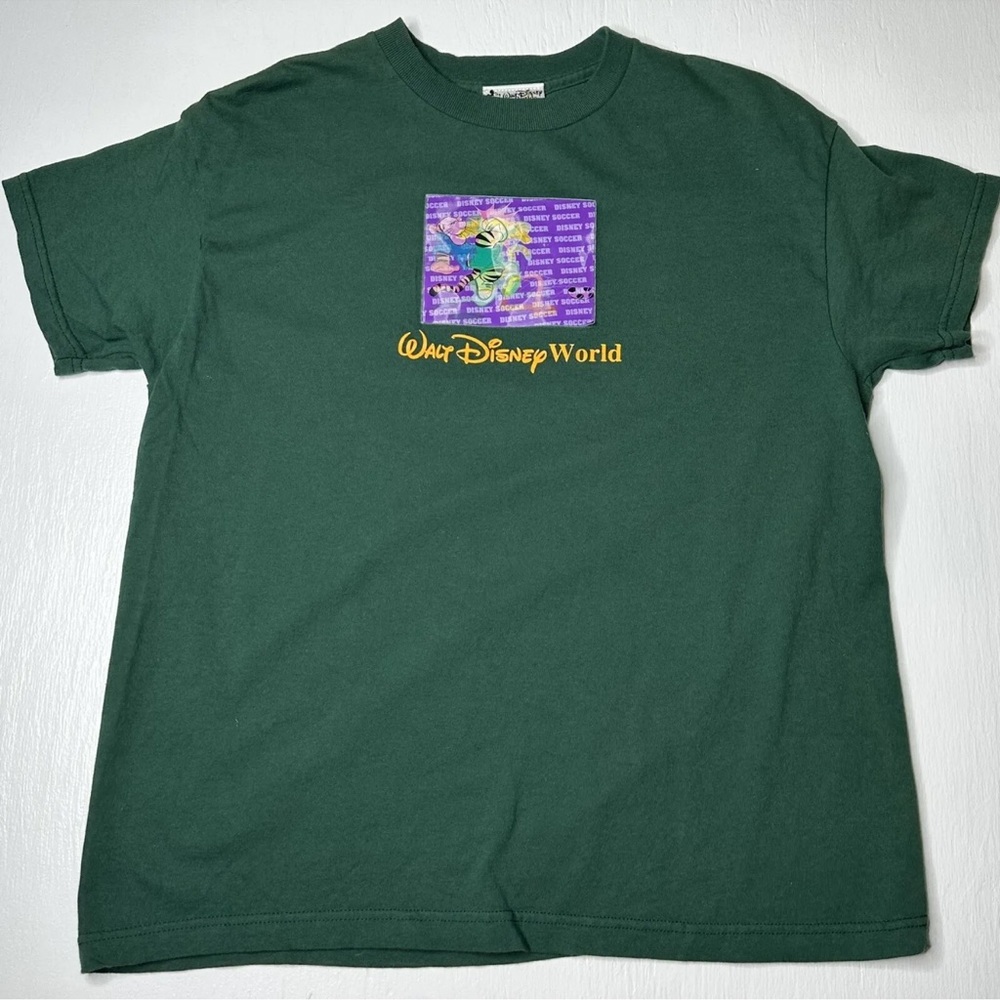 Vintage Disney Tigger Pooh Short Sleeve Green Shirt Size Small Womens /Youth XL